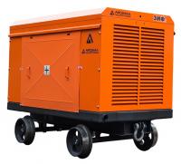 Взрывозащищенный компрессор ЗИФ ШВ 16/0,7 (на скатах)